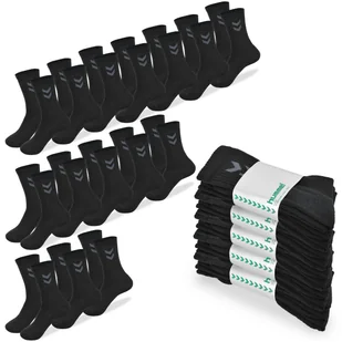 HUMMEL Skarpety Męskie 15 par Długie Czarne Bawełna Rozmiar 36-40 - Hummel - Skarpetki męskie HUMMEL Skarpety Męskie 15 par Długie Czarne Bawełna Rozmiar 36-40 - Hummel - Skarpetki męskie - miniaturka - grafika 1