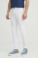 Spodnie męskie - Medicine jeansy męskie kolor biały - miniaturka - grafika 1