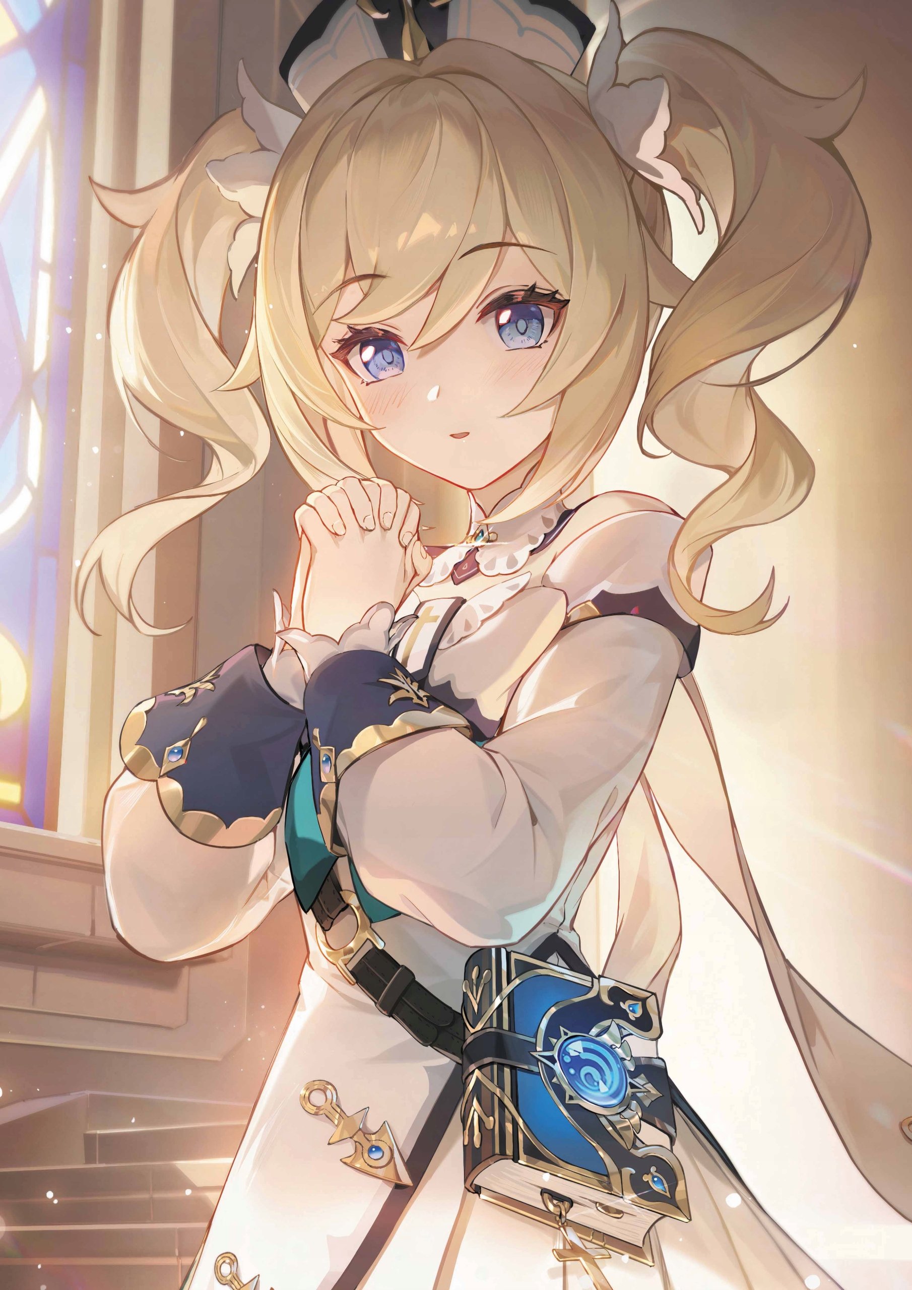 Plakat A3 Genshin Impact Anime Gra Barbara