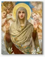 Ikony i obrazy sakralne - Matka Boża, nowoczesny obraz religijny plexi - miniaturka - grafika 1