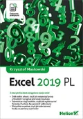 Aplikacje biurowe - Krzysztof Masłowski Excel 2019 Ćwiczenia praktyczne - miniaturka - grafika 1