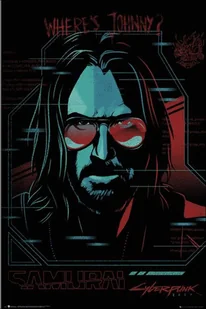 Galeria Plakatu, Plakat, Cyberpunk 2077 Samurai Wheres Johnny?, 61x91,5 cm - Plakaty - miniaturka - grafika 1