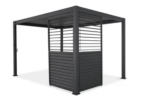 Regulowany panel żaluzjowy do pergoli PREMIUM 3m, anthracite - GUTROOF - Kratki i pergole - miniaturka - grafika 1