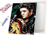 Malowanie po numerach - Malowanie po Numerach Elvis Presley Portret Króla / beliart - miniaturka - grafika 1