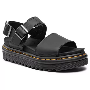 Dr. Martens Sandały Voss 24233001 Black - Sandały damskie - miniaturka - grafika 1