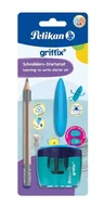 Przybory szkolne - Zestaw Griffix ołówek + temperówka + gumka - PELIKAN - miniaturka - grafika 1