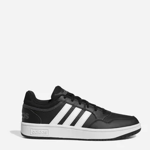Tenisówki męskie Adidas Hoops 3.0 GY5432 41.5 (UK 7.5) Czarne (4065418286435) - Trampki męskie - miniaturka - grafika 1