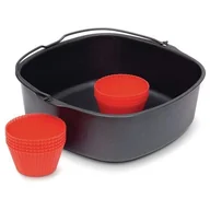 Akcesoria i części AGD - AirFryer XL zestaw akcesoriów do pieczenia Philips HD9945/01 - miniaturka - grafika 1
