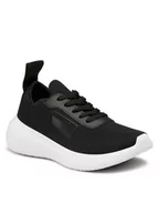 Sneakersy damskie - Tommy Jeans Sneakersy Flexi Cpontrast Brand EN0EN02139 Czarny - miniaturka - grafika 1