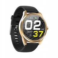 Akcesoria do zegarków - SMARTWATCH MĘSKI G. Rossi SW012-4 gold/black + dodatkowa BRANSOLETA (sg007d - miniaturka - grafika 1