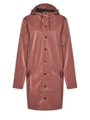 Kurtki damskie - Rains Kurtka przeciwdeszczowa Unisex 12020 Pomarańczowy Regular Fit - miniaturka - grafika 1