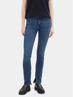 Spodnie damskie - Tom Tailor Jeansy 1040758 Niebieski Slim Fit - miniaturka - grafika 1