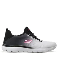 Sneakersy damskie - Sneakersy Skechers Bright Charmer 149536 Szary - miniaturka - grafika 1