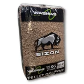 Materiały opałowe - Pellet drzewny Bizon A1 15 kg - miniaturka - grafika 1
