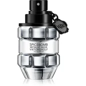 Wody i perfumy męskie - Viktor & Rolf Spicebomb Metallic Musk woda perfumowana dla mężczyzn 50 ml - miniaturka - grafika 1