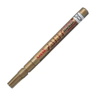 Markery permanentne - Uni Marker olejowy 0.8-1.2mm złoty okrągły PX21 - miniaturka - grafika 1