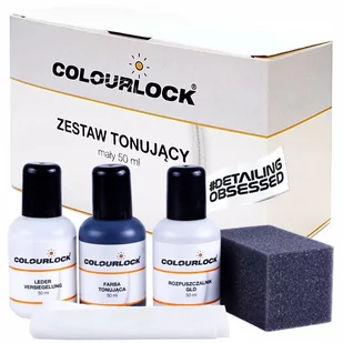 COLOURLOCK CZARNA FARBA do RENOWACJI skóry - Kosmetyki samochodowe - miniaturka - grafika 1