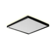 Lampy sufitowe - Prezent 27313 -LED Plafon łazienkowy CORDIA SQ LED/18W/230V IP54 czarny - miniaturka - grafika 1