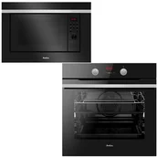 Zestawy AGD - Zestaw AGD do zabudowy Amica Piekarnik ED 375171B F-type + Kuchenka mikrofalowa AMGB 20E2GB F-TYPE - miniaturka - grafika 1
