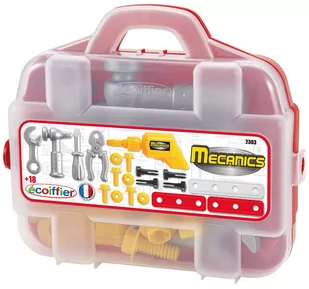 Ecoiffier Ecoiffier Walizka Mechanika z Narzędziami 20 elementów 2303 - Mały majsterkowicz - miniaturka - grafika 1