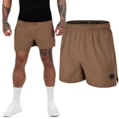 Odzież taktyczna i umundurowanie - Spodenki sportowe Pit Bull Performance Pro plus Small Logo II - Piaskowe M - miniaturka - grafika 1