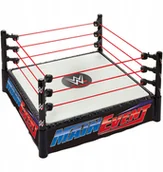 Figurki dla dzieci - Figurka Mattel WWE Main Event Ring + naklejki JDJ20 - miniaturka - grafika 1