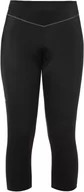 Spodnie rowerowe - Vaude VAUDE Active Spodnie 3/4 Kobiety, black uni EU 36 2020 Spodenki rowerowe 044090510360 - miniaturka - grafika 1