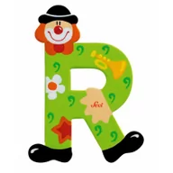 Zabawki interaktywne dla dzieci - Sevi Głoska Clown R, 81754, nauka literek dla dzieci, alfabet - miniaturka - grafika 1