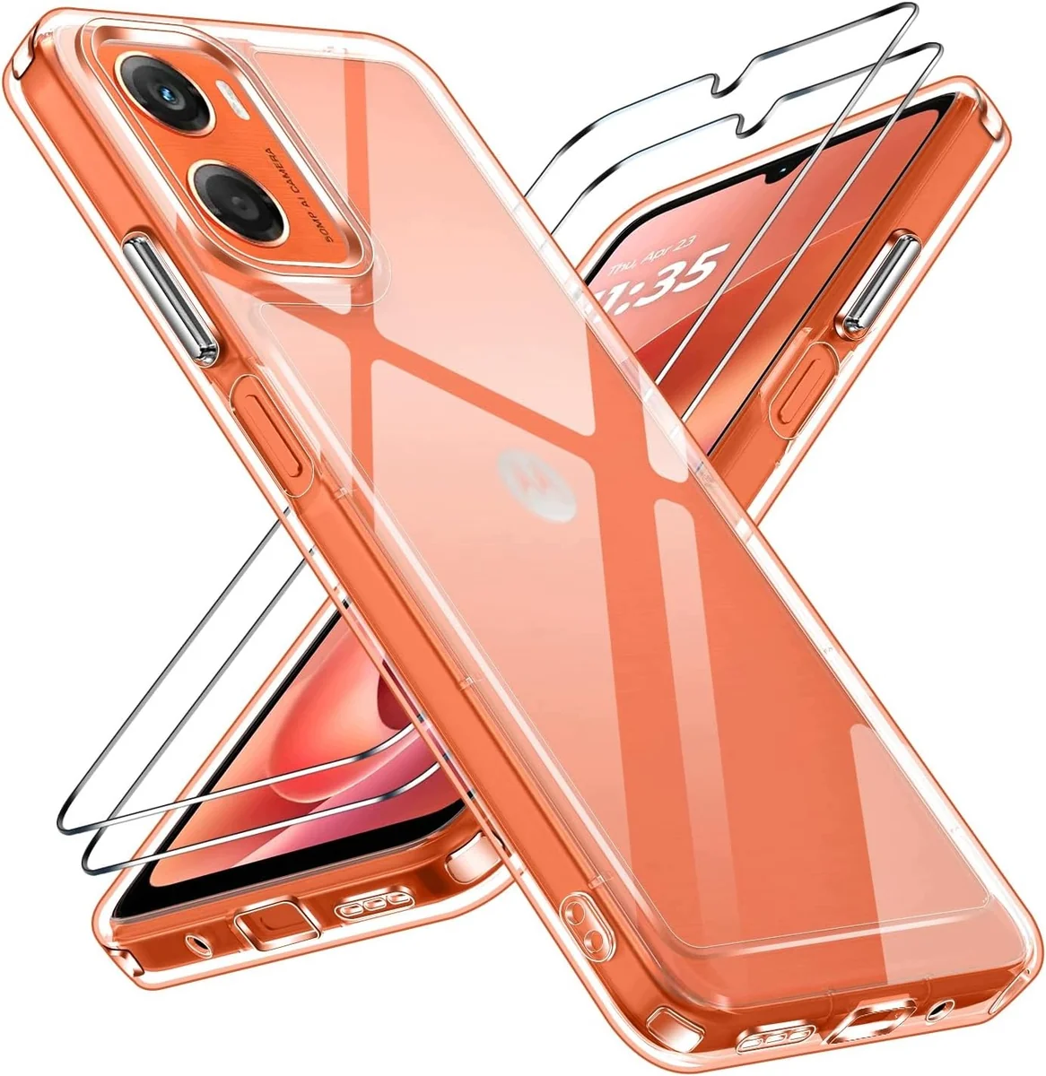 ETUI OBUDOWA SZKŁO ZAMIENNIK DO MOTOROLA MOTO G06 POWER ETUI ZESTAW