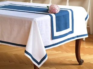 Lniany obrus EMMA - Obrusy i serwetki - miniaturka - grafika 1