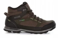 Buty trekkingowe męskie - Buty męskie trekkingowe Regatta Blackthon Evo wodoodporne brązowe r. 46 - miniaturka - grafika 1