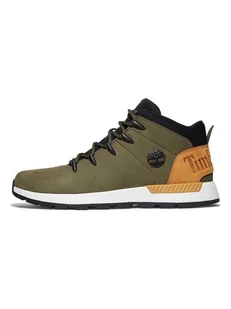 Timberland Skórzane botki "Sprint Trekker" w kolorze khaki - Botki damskie - miniaturka - grafika 1