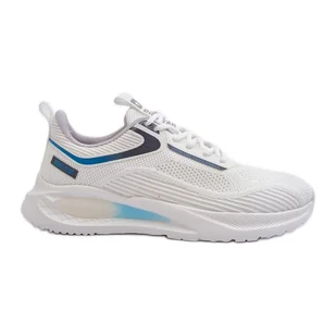 Buty Sportowe Męskie HI-POLY System Big Star NN174374 Białe - Buty sportowe męskie - miniaturka - grafika 1