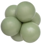 Balony i akcesoria - Balony pastelowe matowe Duże khaki oliwkowe 20 szt - miniaturka - grafika 1