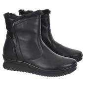 Botki damskie - Botki damskie wodoodporne Imac 456818 1400/011 BLACK/BLACK 37 - miniaturka - grafika 1