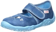 Kapcie damskie - Superfit Bonny kapcie domowe, niebieskie 8040, 30 EU - miniaturka - grafika 1