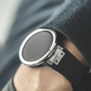 Ringke Rubber One Prime silikonowa opaska pasek do zegarka smartwatch Samsung Galaxy Active 2 44 mm czarny (MOSG0005) - Akcesoria do smartwatchy - miniaturka - grafika 6