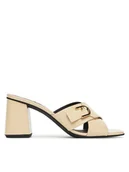 Klapki i japonki damskie - Furla Klapki YJ41HIC Y57000 8E000 Écru - miniaturka - grafika 1