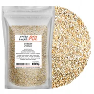 Płatki śniadaniowe i musli - OTRĘBY ŻYTNIE 1kg Spożywcze naturalne do chleba świeże jakość Kol-Pol - miniaturka - grafika 1