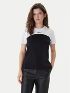Koszulki i topy damskie - KARL LAGERFELD T-Shirt B1W17008 Czarny Regular Fit - miniaturka - grafika 1