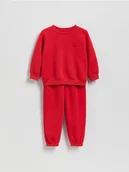 Bluzy i sweterki niemowlęce - Reserved - Bawełniany komplet - czerwony - miniaturka - grafika 1