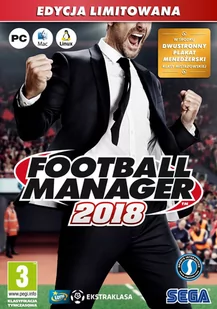 Sega Football Manager 2018 Edycja limitowana GRA PC - Gry PC - miniaturka - grafika 1