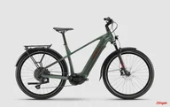 Rowery elektryczne - Rower elektryczny Haibike Trekking 5 High olive/red gloss 2025 - miniaturka - grafika 1