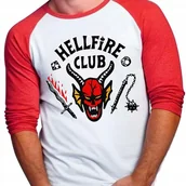 Koszulki męskie - Koszulka Męska Hellfire Club Stranger Things Prezent Urodziny Chłopaka M - miniaturka - grafika 1