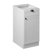 Szafki kuchenne - Szafka kuchenna stojąca 1 szuflada Calio 40 cm kolor biały - miniaturka - grafika 1