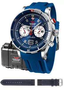 Zegarek Zegarek Vostok Europe 6S21-510A583S Anchar Chrono - Zegarki męskie - miniaturka - grafika 1