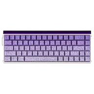 Klawiatury - Klawiatura mechaniczna AULA HERO 68 HE fioletowo-biała AUH68-WP-ME - miniaturka - grafika 1