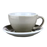 Filiżanki - Filiżanka LOVERAMICS EGG latte 300ml TAUPE - miniaturka - grafika 1