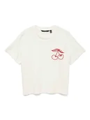 Koszulki i topy damskie - Vero Moda Koszulka w kolorze białym - miniaturka - grafika 1