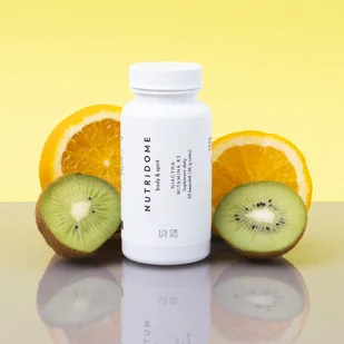 Nutridome, Suplement Niacyna Witamina B3 60 Kaps. Wsparcie Układu Nerwowego - Witaminy i minerały - miniaturka - grafika 1
